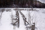 Secret Lake boardwalk and wharf