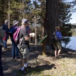 Nicola Naturalists at Harmon Interpretive Forest. Photo: Alan Burger